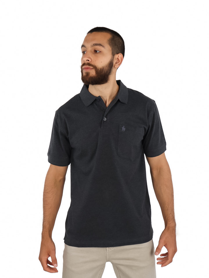 Playera Polo Palm Beach Color Charcoal