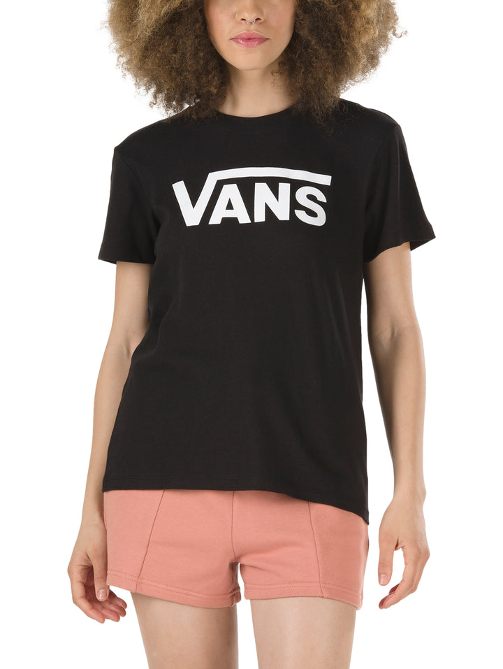 Playera Vans Flying V Crew Tee Negro para Mujer