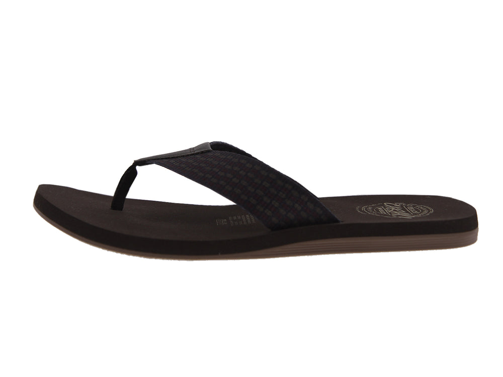Sandalias Caray Travel para hombre en color café con diseño casual y tiras texturizadas.