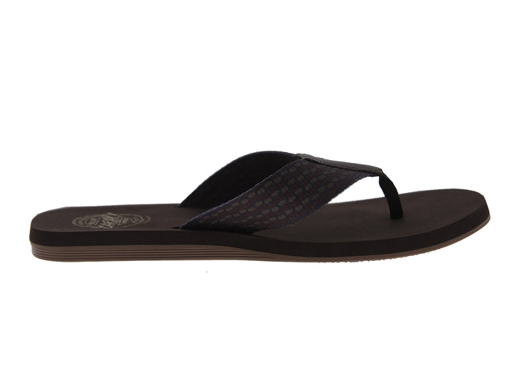 Sandalias Caray Travel para hombre en color café con diseño casual y tiras texturizadas.