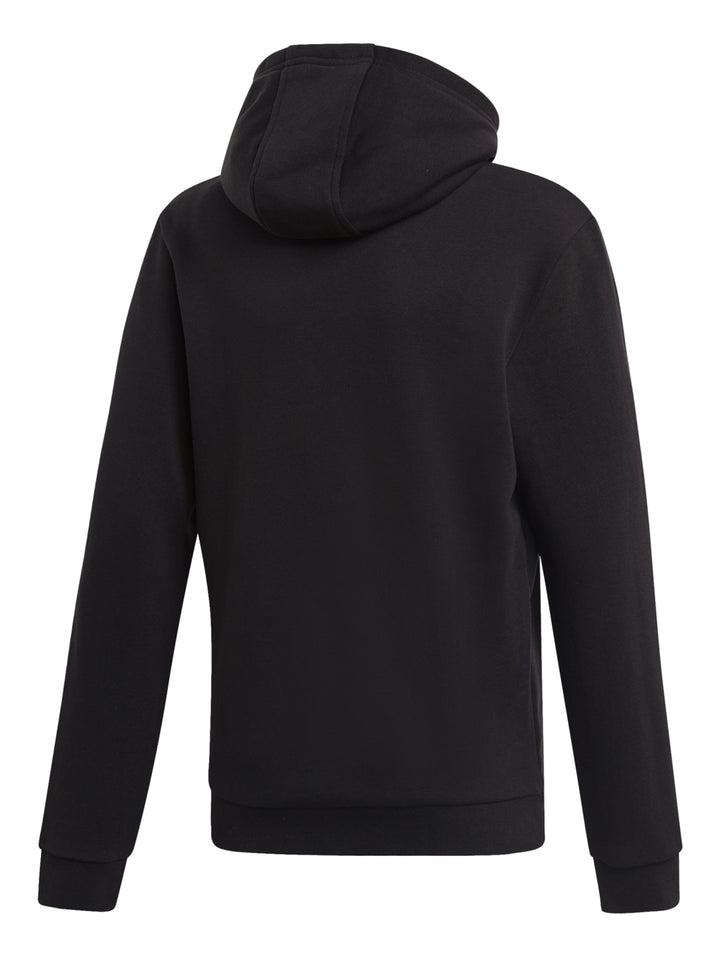 Sudadera Adidas Trefoil Hoodie Negro y Blanco para Niño