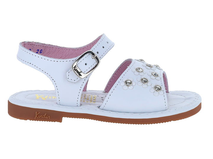 Sandalias Kinder Blancas para Niña