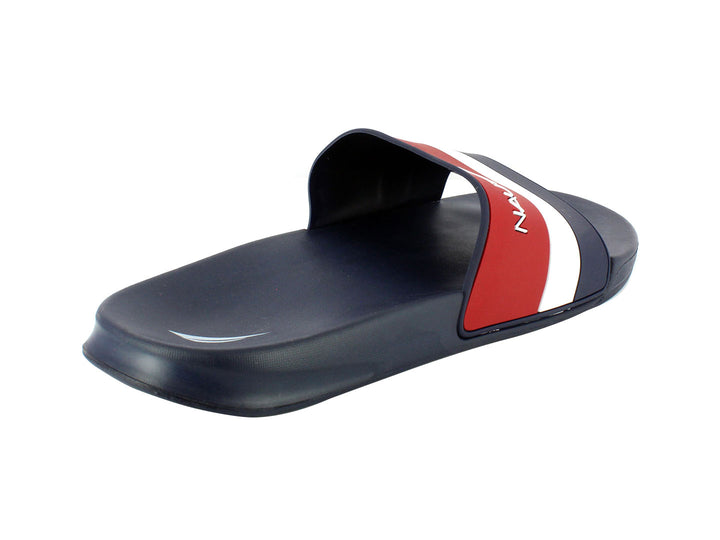 Sandalias Nautica Shark Tricolor Rojo Blanco Azul para Hombre