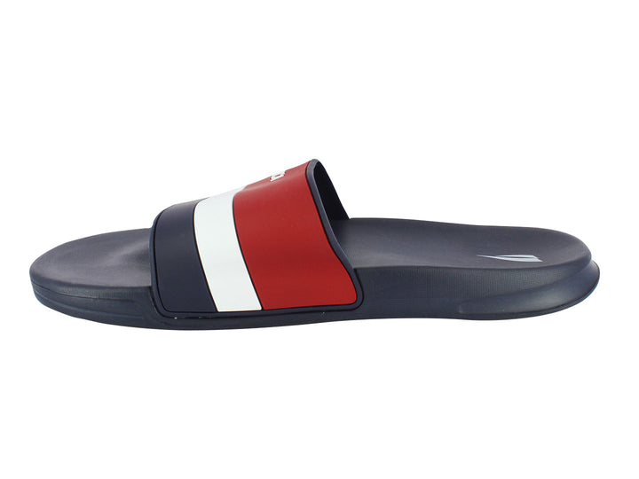 Sandalias Nautica Shark Tricolor Rojo Blanco Azul para Hombre