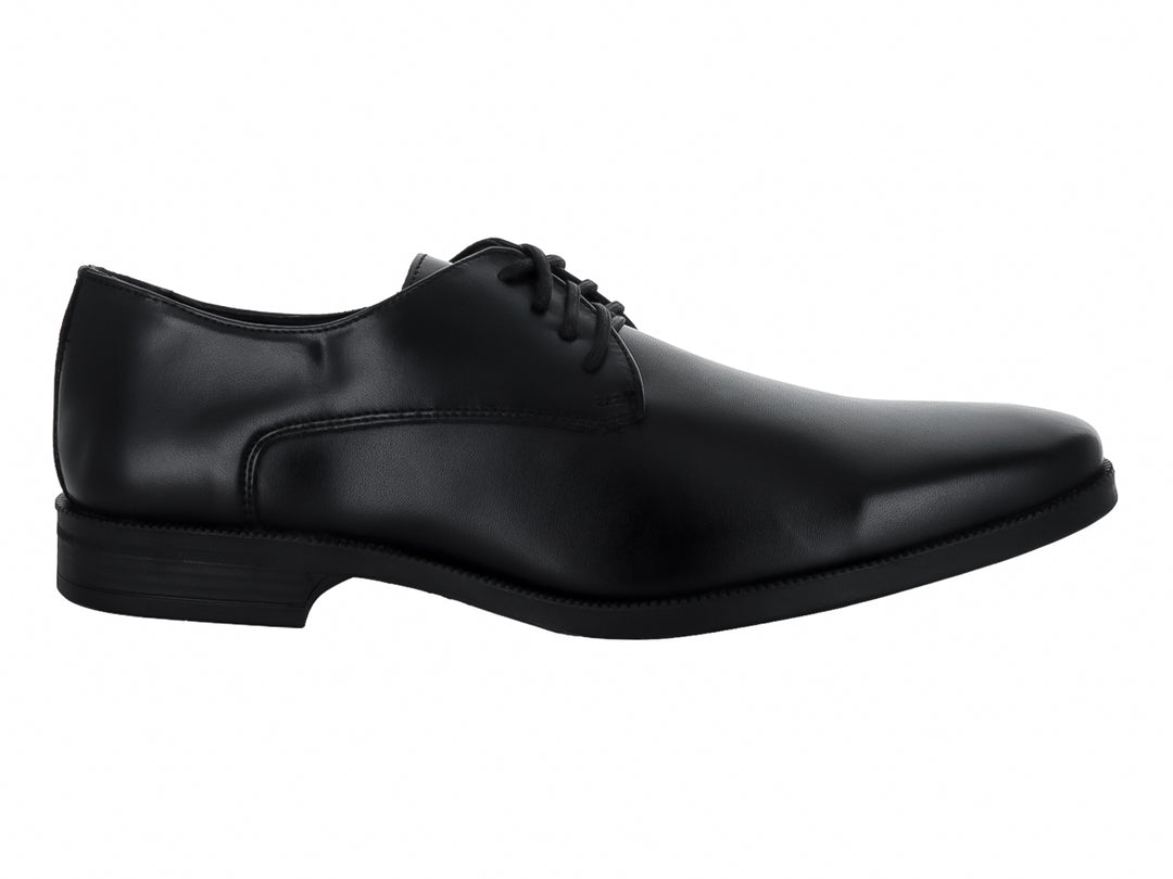 Zapato formal de cuero negro con cordones para Hombre.
