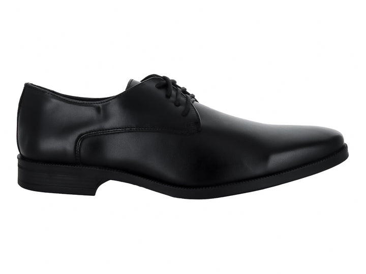 Zapato formal de cuero negro con cordones para Hombre.