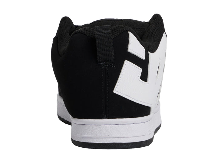 Tenis DC Shoes Court Graffik Negro y Blanco para Hombre