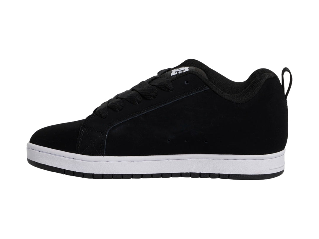 Tenis DC Shoes Court Graffik Negro y Blanco para Hombre