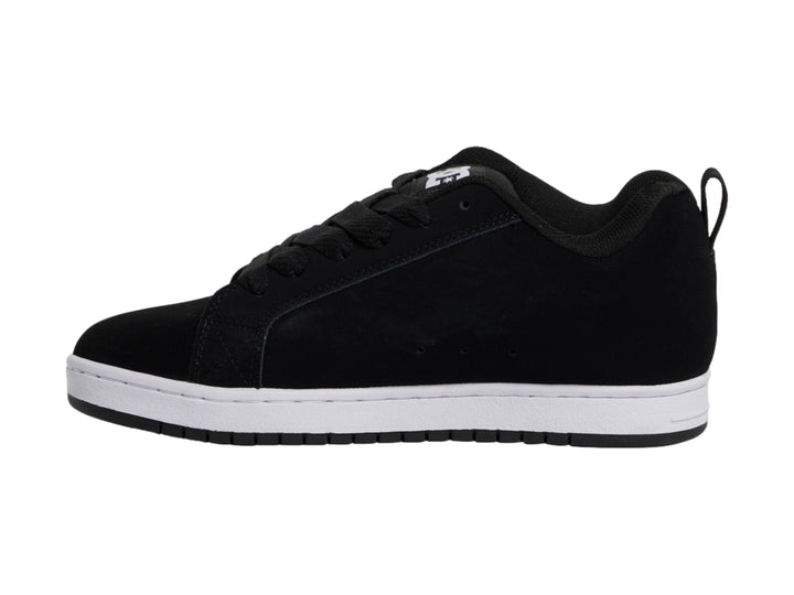 Tenis DC Shoes Court Graffik Negro y Blanco para Hombre