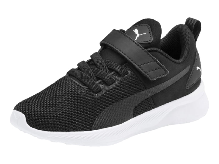 Tenis PUMA Flyer Runner V Negro con Blanco para Niño