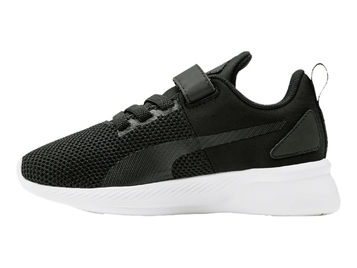 Tenis PUMA Flyer Runner V Negro con Blanco para Niño