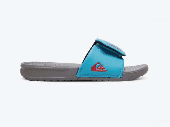 Sandalias Quiksilver Gris Azul Rojo para Niño