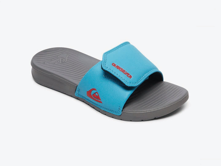 Sandalias Quiksilver Gris Azul Rojo para Niño