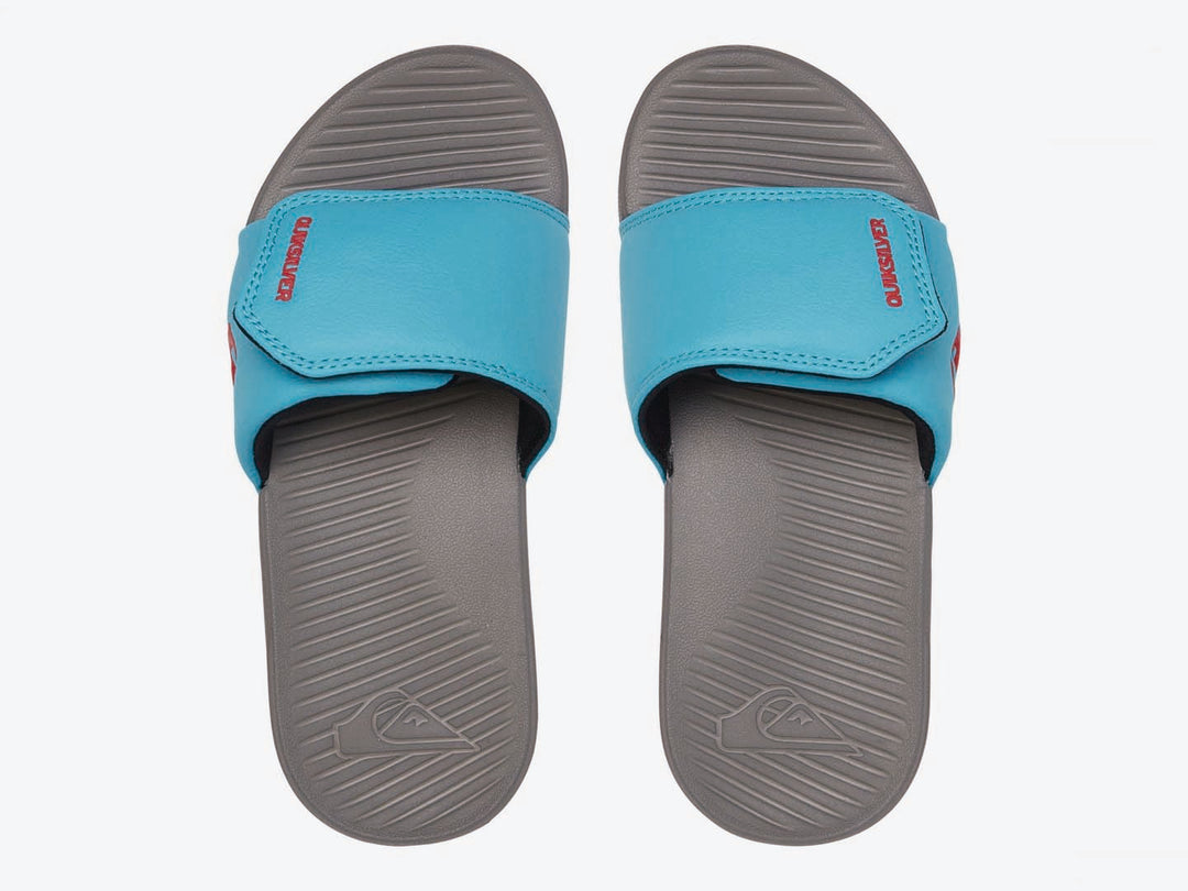 Sandalias Quiksilver Gris Azul Rojo para Niño