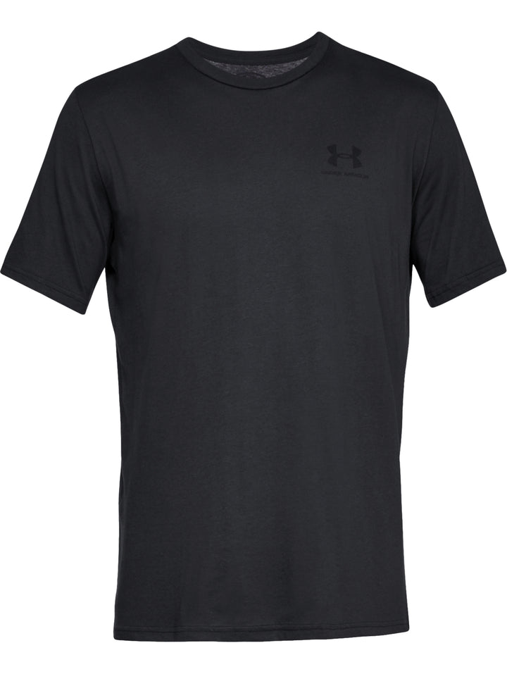 Playera Under Armour SportStyle Left Chest Negro