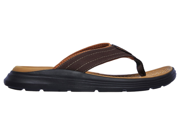 Sandalias Skechers Relaxed Fit Chocolate para Hombre
