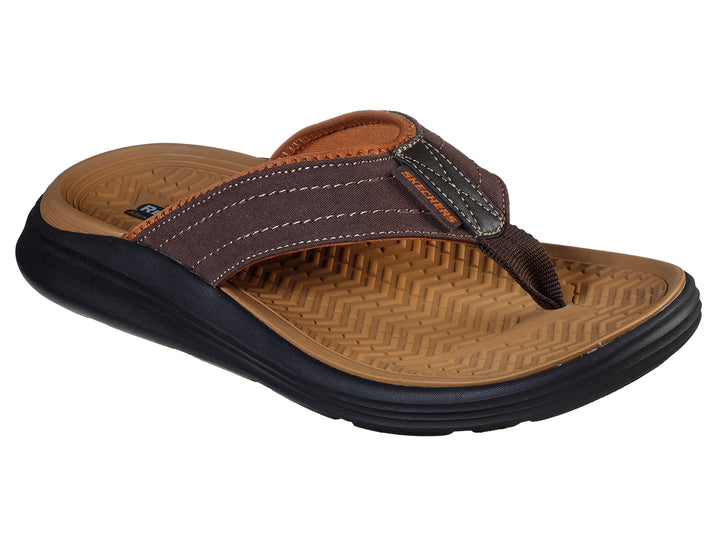 Sandalias Skechers Relaxed Fit Chocolate para Hombre