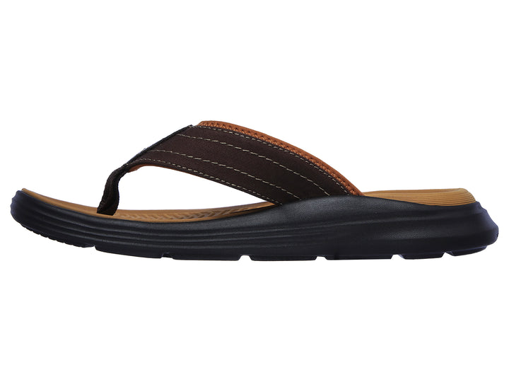 Sandalias Skechers Relaxed Fit Chocolate para Hombre