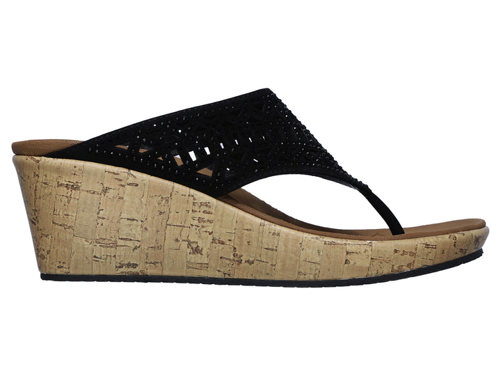 Sandalias Skechers Cali Negro para Mujer