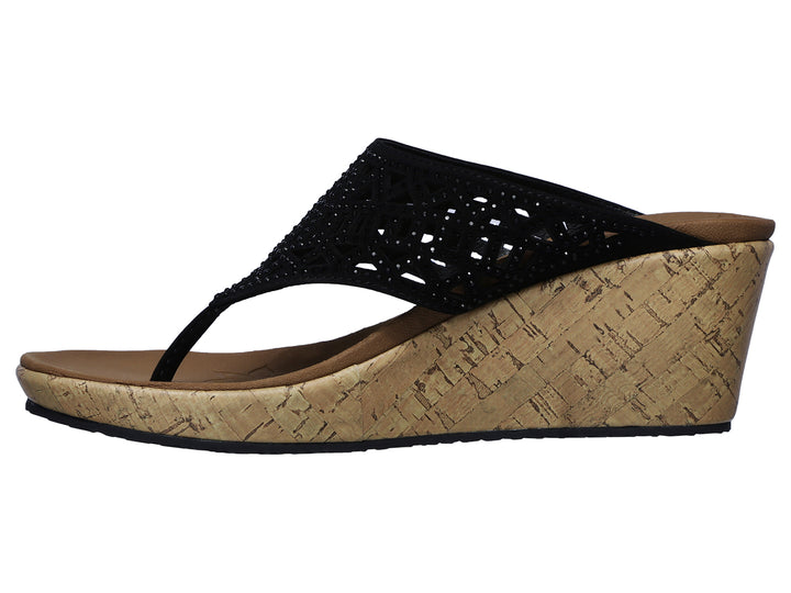 Sandalias Skechers Cali Negro para Mujer