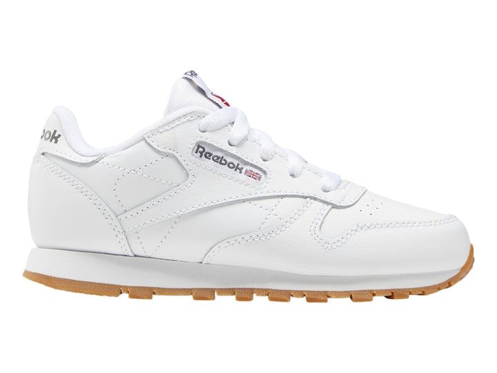 Tenis Reebok Classic Leather Blancos para Niño