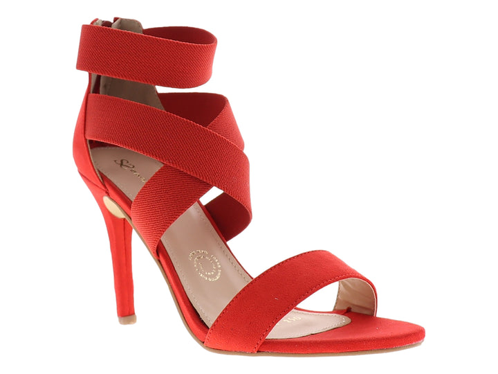 Sandalias Sarah Serguei Rojo para Mujer