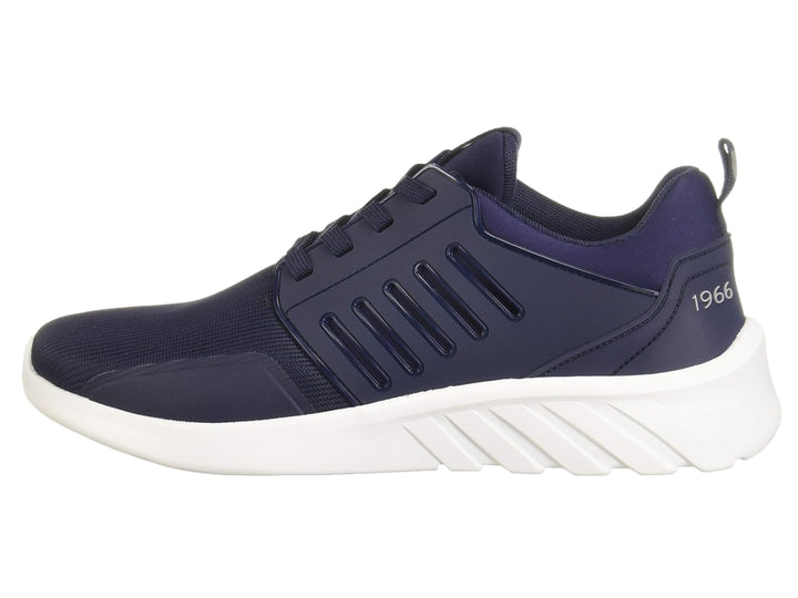 Tenis K-SWISS Calipso Azul Marino y Blanco para Hombre
