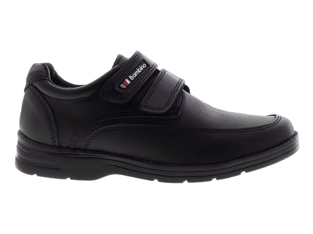 Zapato infantil color negro con cierre de velcro marca Teen Bambino.