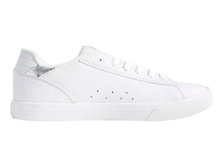 Tenis DC Shoes Notch SN MX Blanco y Plata para Mujer
