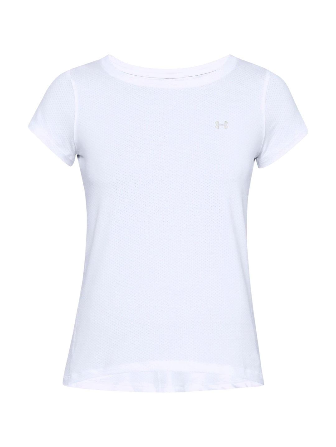 Playera Under Armour HG Armour Manga Corta Blanca