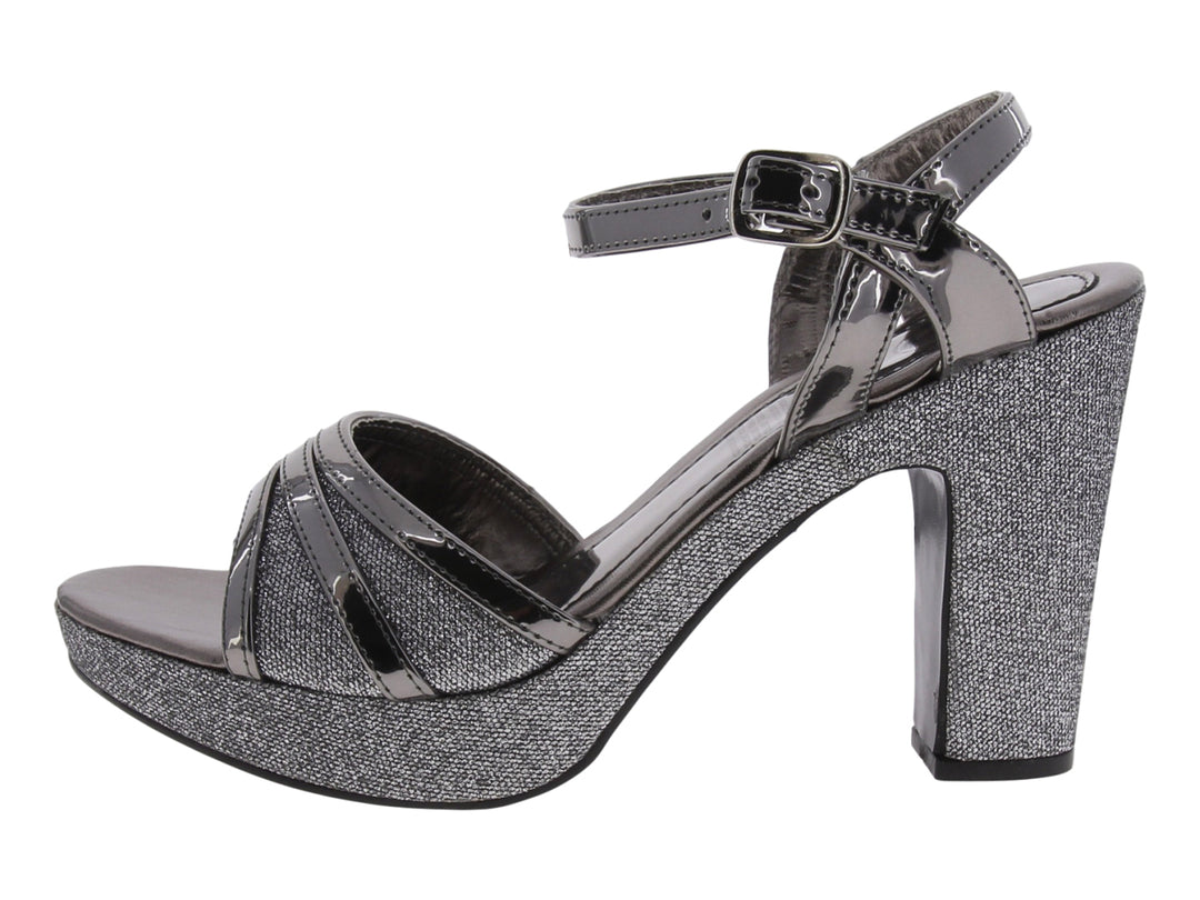 Zapatillas Sary Plata para Mujer