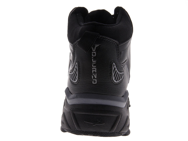 Par de tenis de baloncesto color negro de bota alta marca Pontiac AXL.