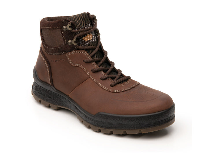 Bota Flexi Epic Country para hombre en color café Shedron con suela negra y cordones.