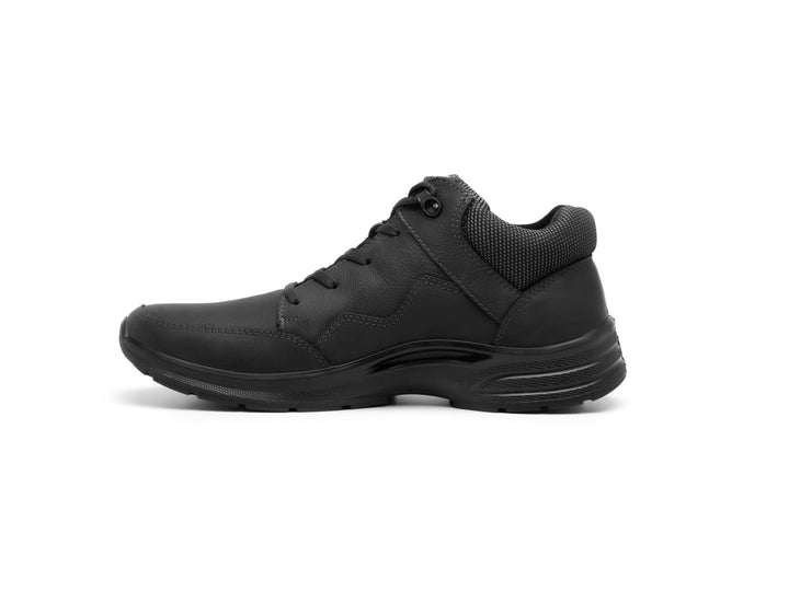 Botas Flexi Jason Country para hombre en color negro con cordones y suela robusta.