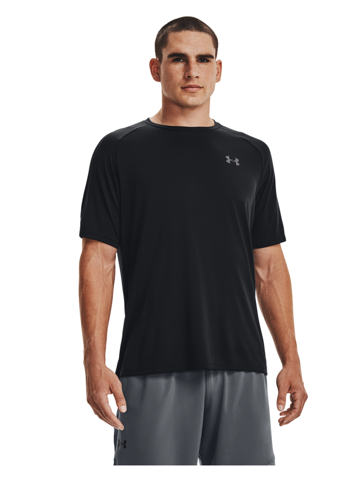Playera Under Armour Tech 2.0 Manga Corta Negro