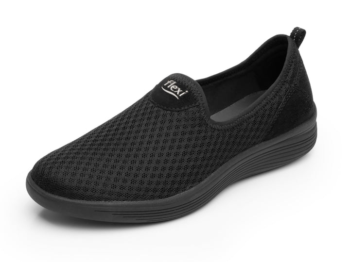Tenis Flexi Grecia Negro para Mujer