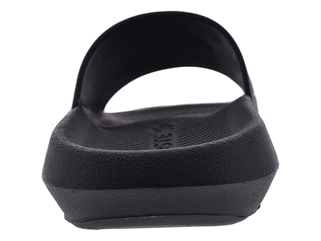 Sandalias Lacoste Croco Slide Negro para Mujer