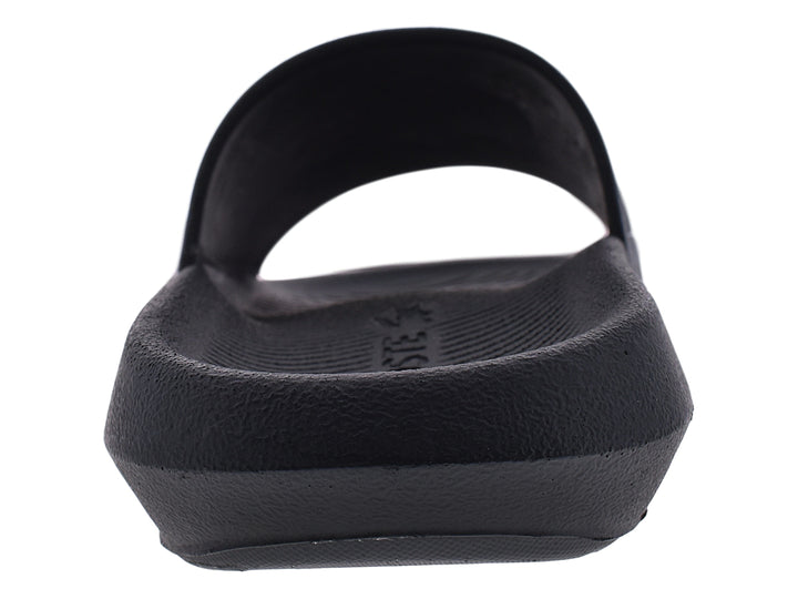 Sandalias Lacoste Croco Slide Negro para Mujer