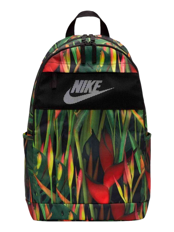 Mochila Nike Elemental 2.0 AOP Negro, Rojo y Blanco