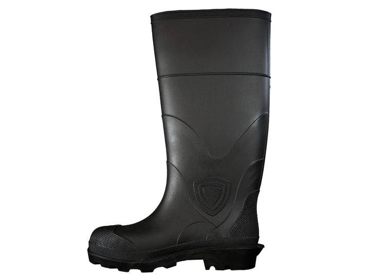 Bota de lluvia Duramil Dakota para hombre en color negro, material sintético impermeable.