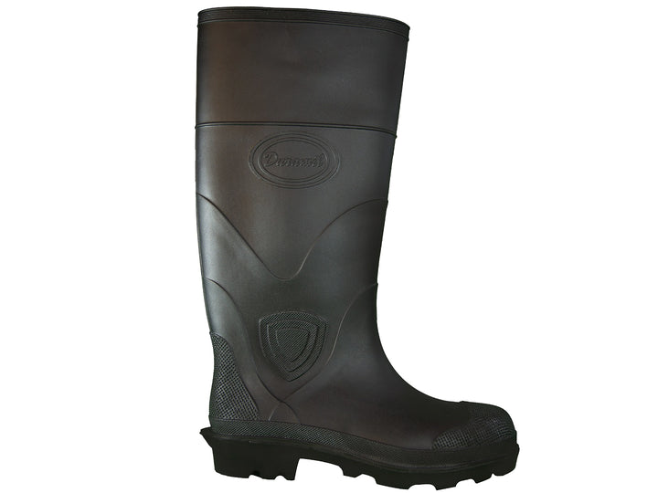 Bota de lluvia Duramil Dakota para hombre en color negro, material sintético impermeable.