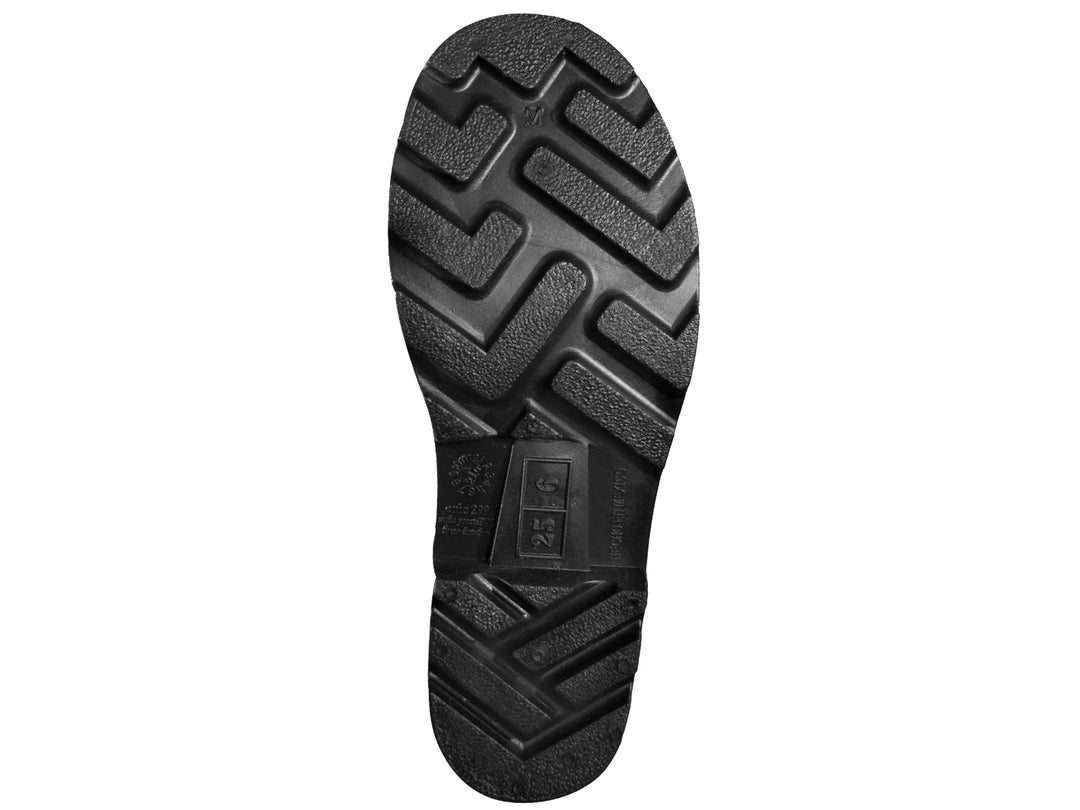 Bota de lluvia Duramil Dakota para hombre en color negro, material sintético impermeable.