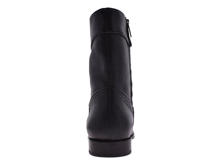 Botines Formales Cuadra Negro para Hombre