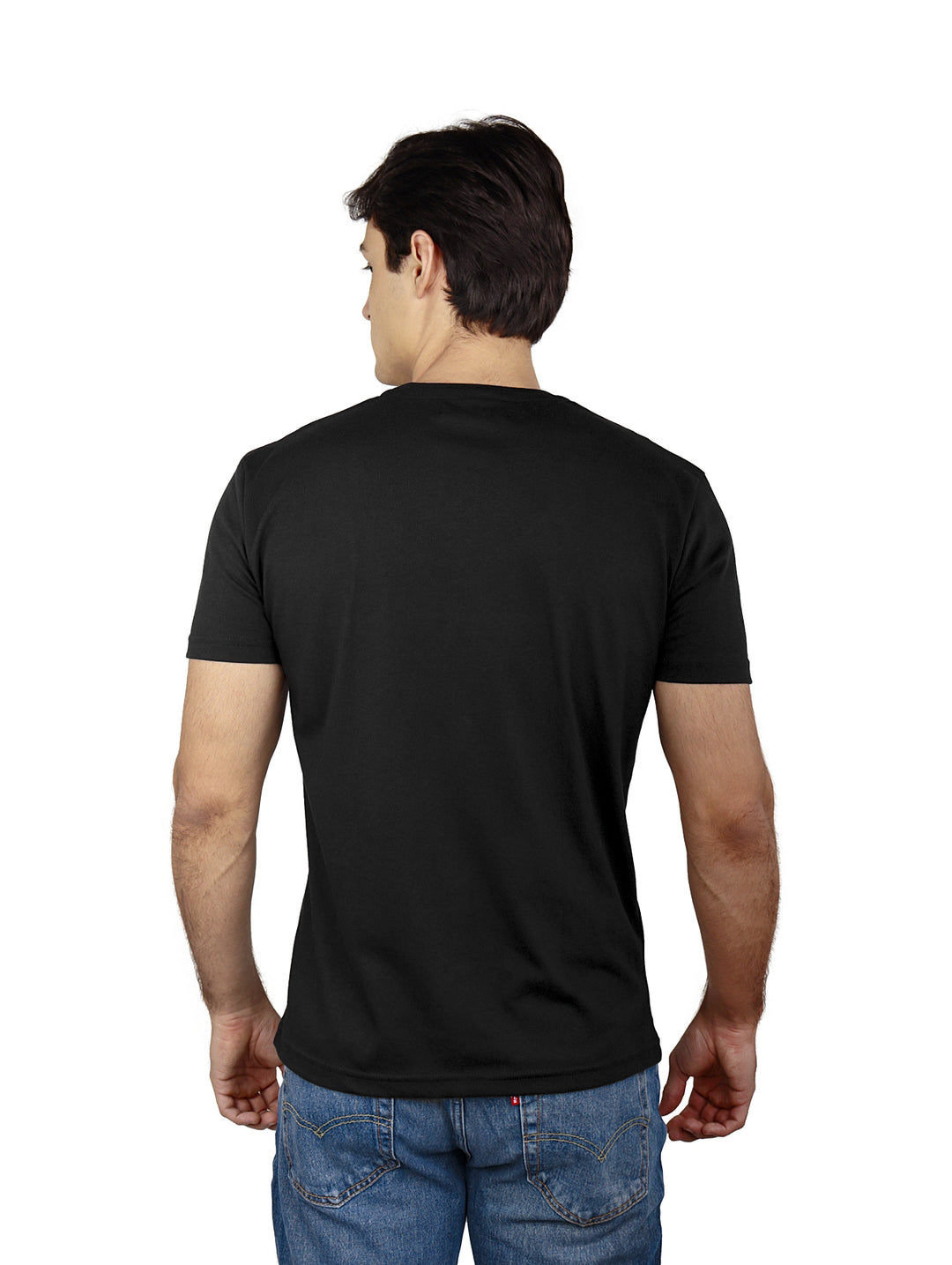 Playera Authentic Lyon Manga Corta Negro
