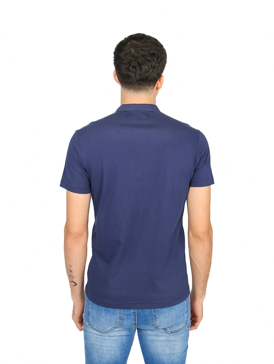 Playera Manga Corta Authentic Lyon Color Marino