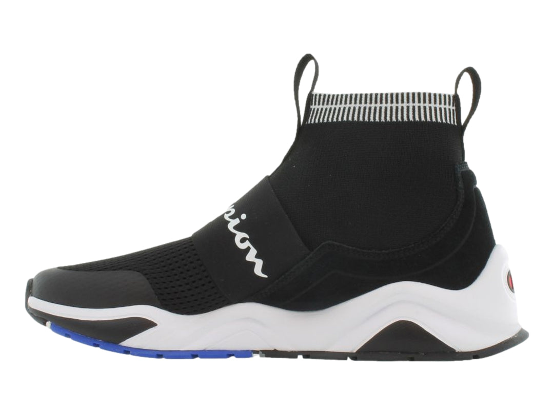Tenis Champion Rally Pro Negro con Blanco para Hombre