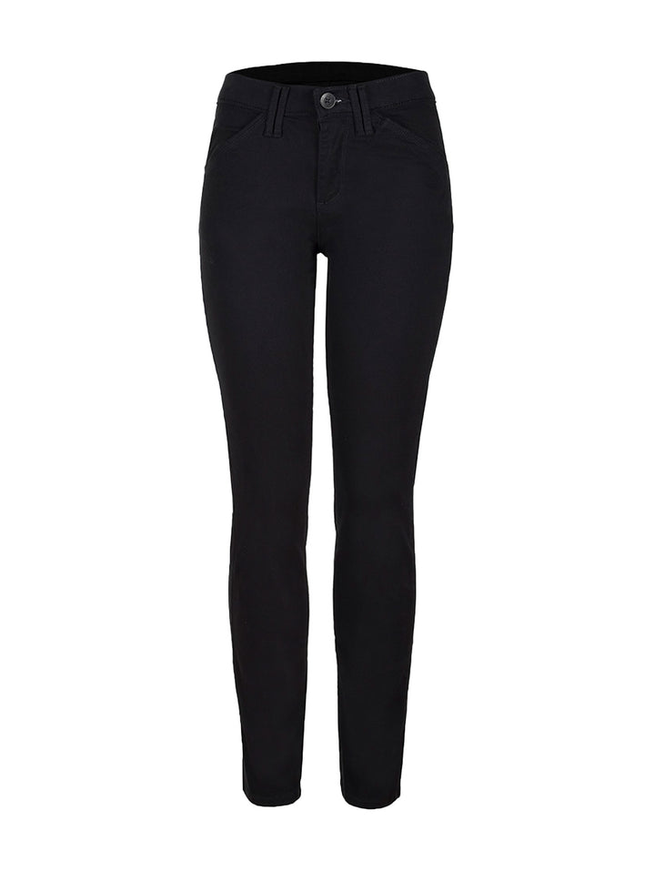 Pantalón ajustado color negro para mujer de la marca Lee.