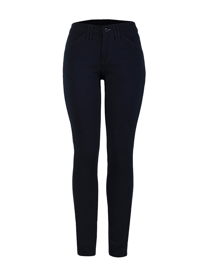 Pantalón ajustado color marino para mujer de la marca Lee.