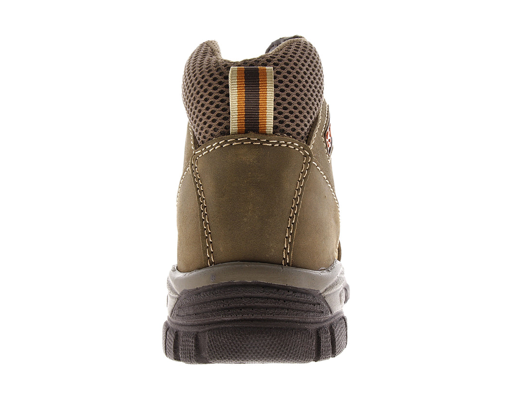 Botas CROSH color taupe para hombre con suela robusta y cordones, estilo deportivo.