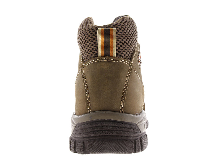 Botas CROSH color taupe para hombre con suela robusta y cordones, estilo deportivo.
